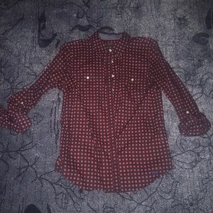 Talbots Women’s Printed Button Up size 12